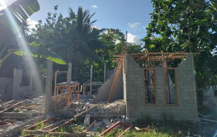 edificación afectada