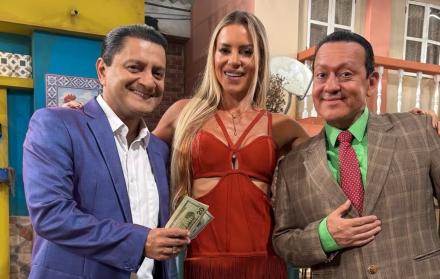 Martín Calle, Marcele Ruete y David Reinoso.