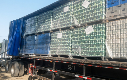 camión con cervezas fue robado en vía a Daule