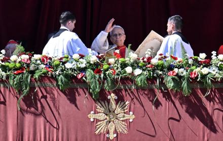 bendición Urbi et Orbi del papa León XIV