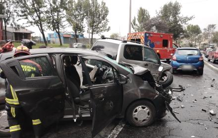 Siniestro de tránsito Quito