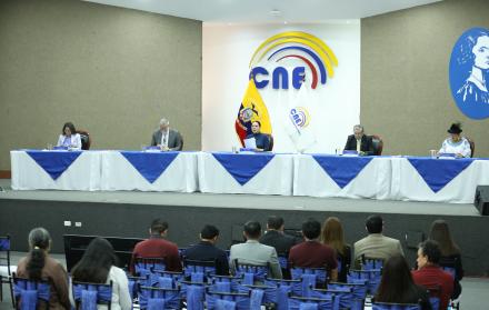 El CNE decidió notificar a la Corte Constitucional la propuest corregida sobre la enmienda sobre el CPCCS.