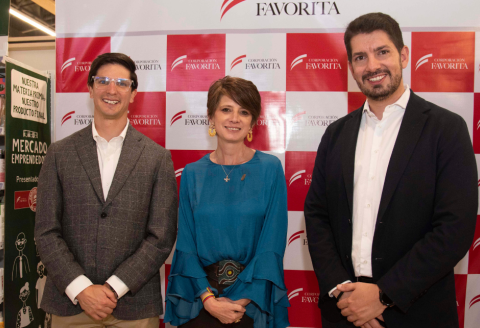 Presentación de Mercado Emprendedor, impulsado por Corporación Favorita, junto a Alianza para el Emprendimiento e Innovación (AEI) y Corporación Mucho Mejor Ecuador