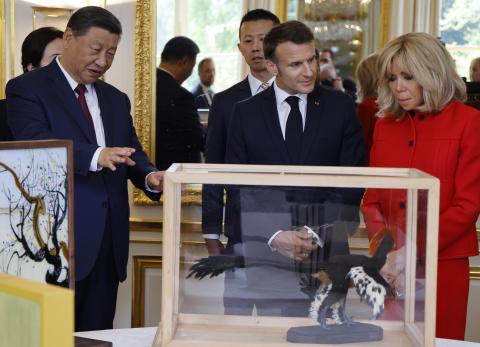 Macron apuesta ante Xi por una relaci&oacute;n equilibrada entre la UE y China