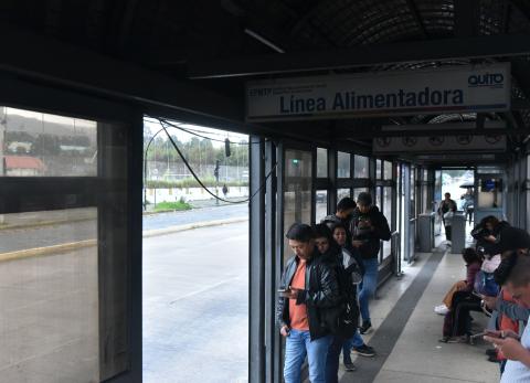 Robos, acoso y paradas en mal estado: Corredor Norte de Quito será fiscalizado