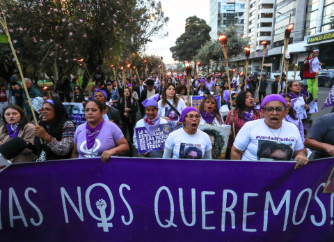 D&iacute;a contra la violencia a la mujer: as&iacute; ser&aacute; la marcha del 25 de noviembre en Quito