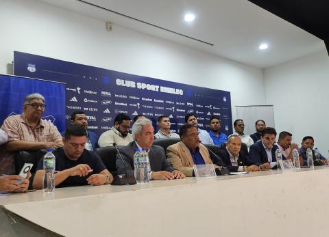 Audiencia entre Emelec y Viceministerio del Deporte: &iquest;Est&aacute; en riesgo Jorge Guzm&aacute;n?