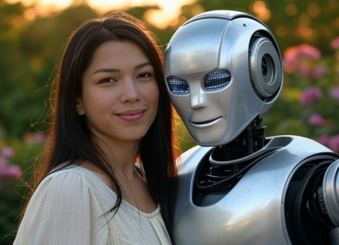 Mujer engaña a su esposo con Leo, un robot con IA, y complica su matrimonio