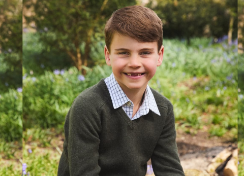 El príncipe Luis cumple 7 años: la foto oficial no es de Kate Middleton