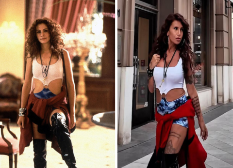 Flor Peña divide opiniones con el papel de Vivian en 'Pretty woman: El musical'