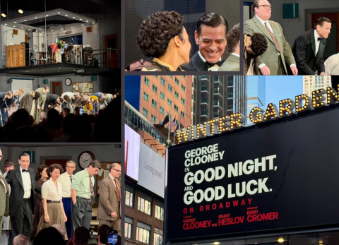 La obra de George Clooney en Broadway será transmitida en vivo por CNN