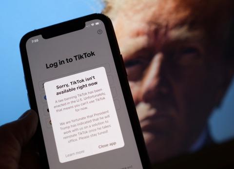 Trump ve posible "salvar" a TikTok en EE. UU.