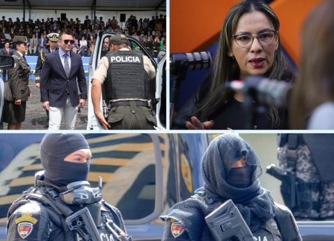 Rovira tilda de “decisión estratégica” el traslado de la Policía a Guayaquil