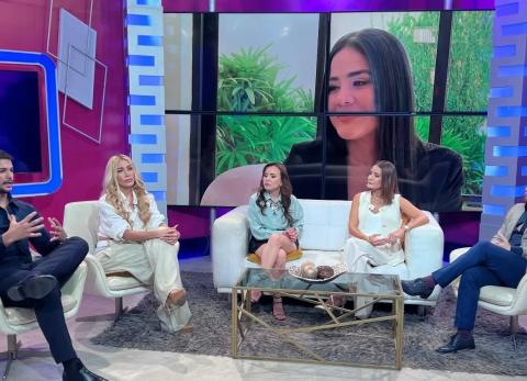 Michela Pincay vuelve al set del matinal De casa en casa