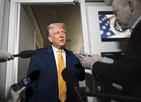 Trump anuncia posible ataque a Irán: “Nadie sabe lo que voy a hacer”