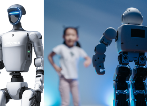 Robot humanoide es captado jugando con niños en China