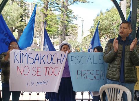 Quimsacocha será declarado territorio sagrado con ceremonia religiosa