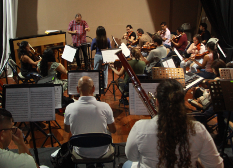 Primera orquesta filarmónica de Samborondón alista su debut musical