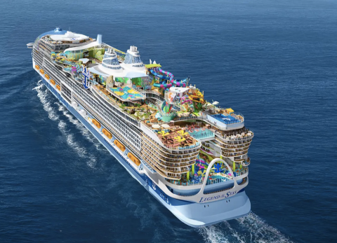 El crucero más grande del mundo comenzará a operar por primera vez en 2026