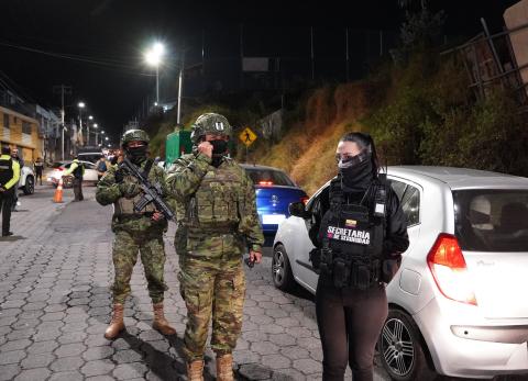 Quito: 160 efectivos realizan macrooperativo contra delitos y control de motocicletas