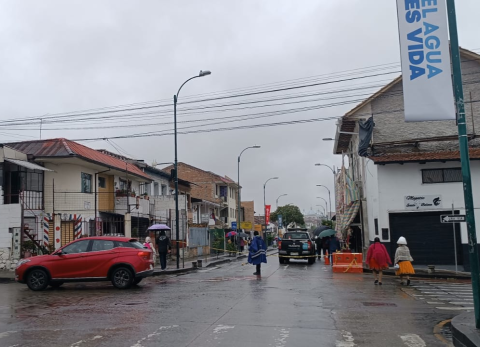 Marcha por el agua en Cuenca contar&aacute; con contingente de seguridad