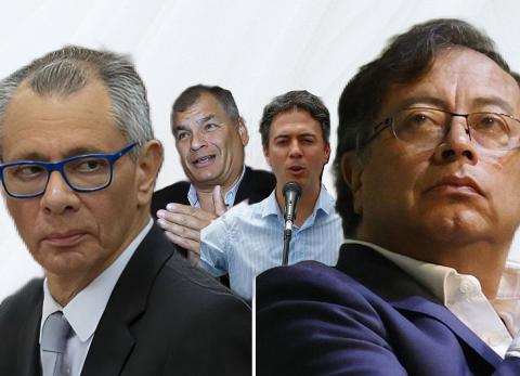 Jorge Glas colombiano: Un día antes del anuncio, consentido de Petro habló con Correa