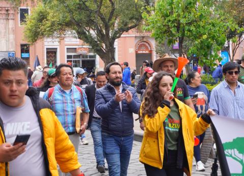 Asambleísta Adrián Castro se aleja de ADN: pide independencia en caso Quimsacocha