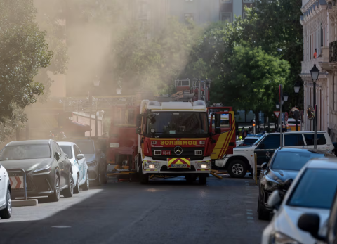 Así era el restaurante ecuatoriano que se incendió en Madrid y que dejó nueve heridos
