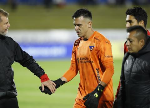 Gonzalo Valle detenido: el arquero de Liga Quito asume sanci&oacute;n y ofrece disculpas