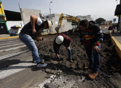 Tras accidentes de tránsito y robos, Cumbayá construye un sendero seguro