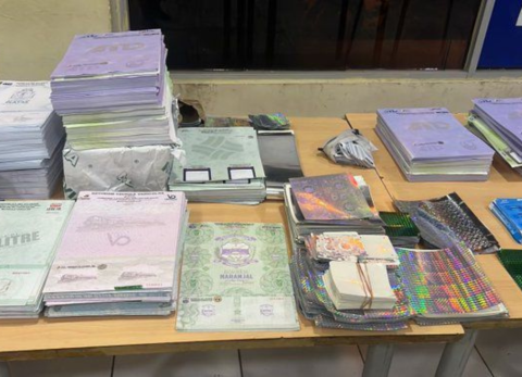 Policía incauta 22.000 especies de tránsito de 27 cantones en operativo en Durán