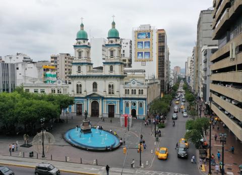 Guayaquil: el centro tendrá una estación de acción segura en la Plaza San Francisco