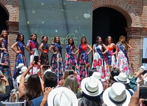 Reina de Quito 2025: as&iacute; fue la presentaci&oacute;n de las 10 candidatas y sus proyectos