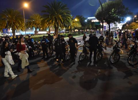 1.200 funcionarios se desplegaron en dos d&iacute;as de concierto de Shakira en Quito