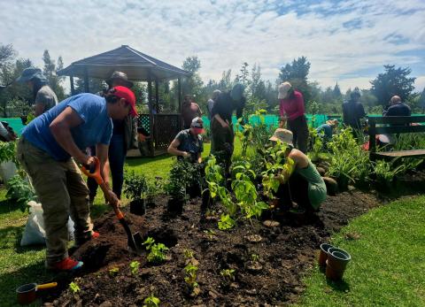 Quito celebra su primera 'Fiesta de la Siembra' en el parque Bicentenario