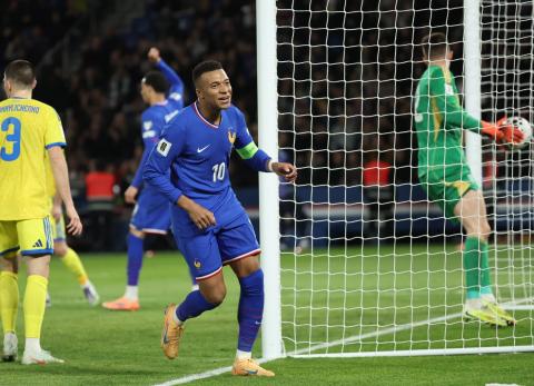 Francia: clasificada para el Mundial de 2026 tras golear en casa a Ucrania