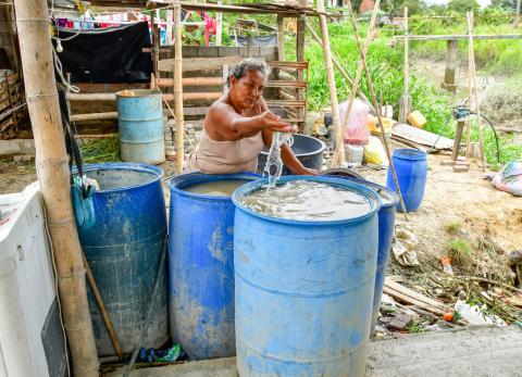Recintos de Samborond&oacute;n atrapados en el pasado: ciudadanos gritan por ayuda