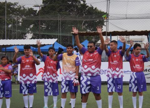 Liga Prosperar: la primera liga inclusiva del pa&iacute;s dej&oacute; una jornada llena de emoci&oacute;n