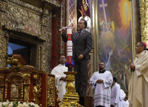 Fiestas de Quito 2025 arrancan con el Tedeum en la Bas&iacute;lica de La Merced