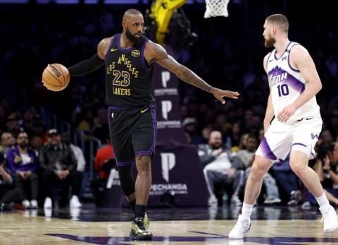 LeBron James y una hist&oacute;rica temporada 23 en la NBA