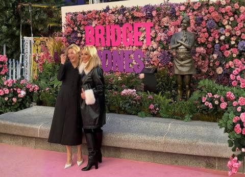 Bridget Jones ya es inmortal: Londres inaugura su estatua en Leicester Square