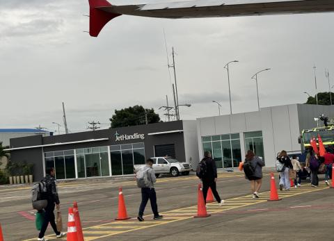 Aeropuerto de Manta: Comit&eacute; advierte falta de presupuesto y riesgo operativo