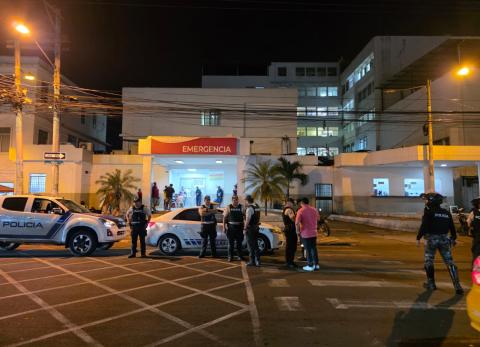 Nuevo ataque armado en Machala deja un fallecido frente al Hospital Te&oacute;filo D&aacute;vila
