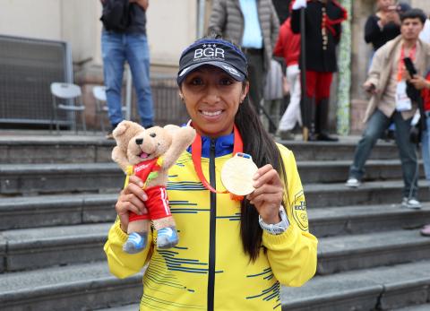 Silvia Ortiz en los Juegos Bolivarianos: &ldquo;Feliz por dar una alegr&iacute;a m&aacute;s a mi pa&iacute;s&rdquo;