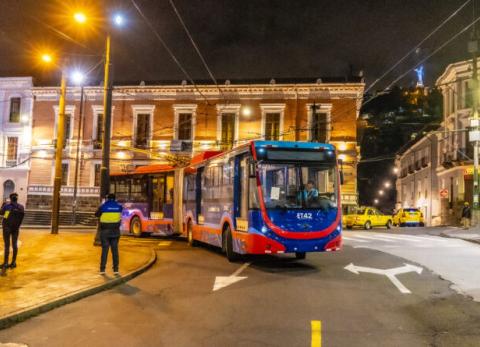 El Trole modificar&aacute; sus horarios por el Quitofest