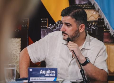 &iquest;Intervendr&aacute; Aquiles &Aacute;lvarez? Su respuesta al conflicto entre Agui&ntilde;aga y Correa