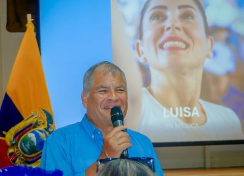 Rafael Correa ataca a otra corre&iacute;sta: esta vez fue contra la alcaldesa de El Triunfo