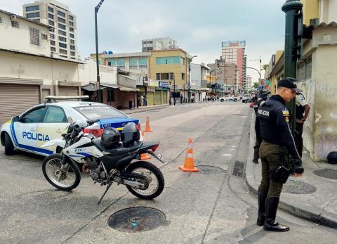Balacera en el centro de Guayaquil: Una mujer falleci&oacute; al ser impactada por disparo