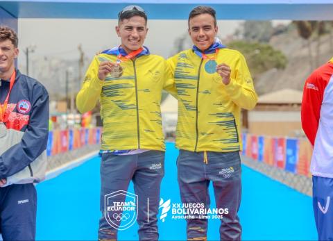 Juegos Bolivarianos: Hegemon&iacute;a de Ecuador en triatl&oacute;n y aguas abiertas