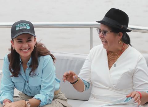 El emotivo mensaje de Tib&aacute;n a Agui&ntilde;aga: &quot;Jam&aacute;s a las mujeres nos pueden doblegar&quot;